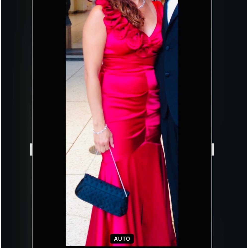 Red gown size 10P
